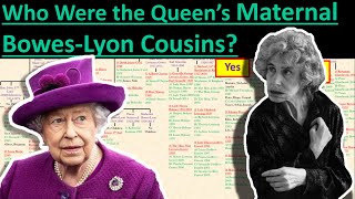 Queen Elizabeth II’s Maternal First Cousins Explained The BowesLyon Family Tree [upl. by Baker]