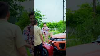 2 भाई दोनों तबाही Jaguar vs Range Rover🦁shorts [upl. by Mailliwnhoj]