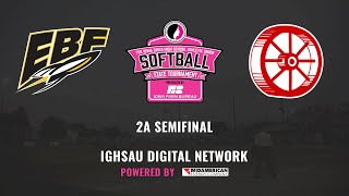 2024 IGHSAU State Softball 2A Semifinal Audubon vs EddyvilleBlakesburgFremont [upl. by Monroy]