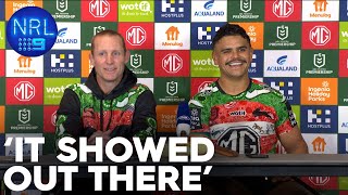 Latrell Mitchell ECSTATIC about Indigenous round performance NRL Presser  NRL on Nine [upl. by Shani]