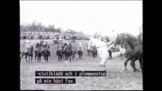 Kavalleriet nedläggning Minnesfest 1927 Linde Klinckowström von Rosen [upl. by Illek]