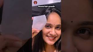 Derma Co Hair Growth Serum  Tejaswini Gowda [upl. by Hsirrap425]