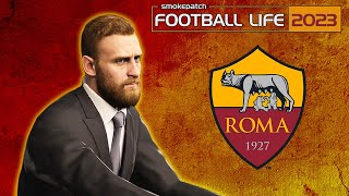 DE ROSSI ALLENATORE  MASTER LEAGUE ROMA  Football Life 2023 [upl. by Zohar]