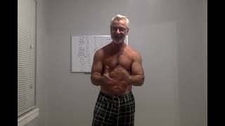 70 year old bodybuilder 5th week on TRT and carb cycling [upl. by Forster]