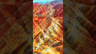 Danxia landform  Zhangye Gansu Province [upl. by Younger]