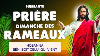 🙏 Puissante PRIÈRE des RAMEAUX 🙏 Chapelet Douloureux Dimanche des Rameaux [upl. by Soinotna]