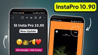 InstaPro v1090  iOS Emojis  iOS Fonts  InstaPro New Update amp Features  InstaPro iPhone Story [upl. by Ecitnirp171]