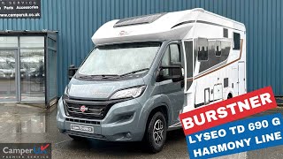 Burstner Lyseo TD 690 G Harmony Line Motorhome For Sale at Camper UK [upl. by Suiratnauq480]