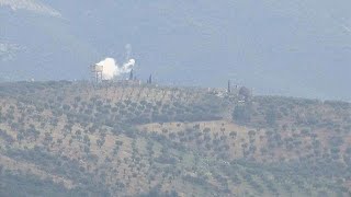 Missiles fired from Syria hit two Turkish border towns [upl. by Suitangi914]