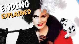 Cruella Ending amp Post Credits Scene Explained 2021 [upl. by Annanhoj]