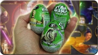 STAR WARS Schokoladen Eier UNBOXING [upl. by Aney838]