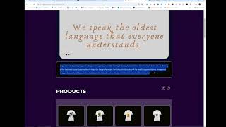 UniFy Live On Chain ECommerce Brand Page Build [upl. by Fidelis]