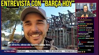 🔴Entrevista para el canal de Barça Hoy [upl. by Annohs]