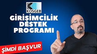 Yeni KOSGEB Girişimcilik Destek Programı [upl. by Aicatan]