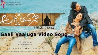 Gaali Vaaluga full video song  Agnyathavaasi [upl. by Lau425]