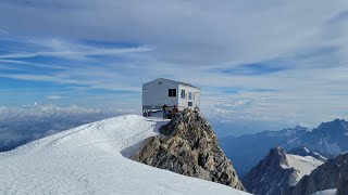 Solo Hiking MONT BLANC  Gouter Route  Tallest Mountain in Europe [upl. by Jenna]