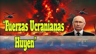 🔥 ¡Caos total Tropas ucranianas huyen en masa 🚨 [upl. by Uno]