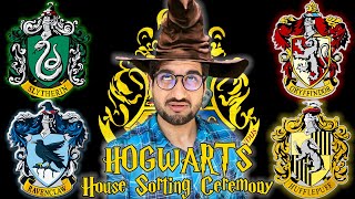 Hogwarts Sorting Hat Ceremony Wizarding World Quiz  Whats My Hogwarts House [upl. by Tedi]