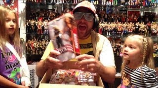 UNBOXING new WWE Mattel Wrestling figure receivings Basic 33 and BO2013 Dean Ambrose Kaitlyn [upl. by Pirali]