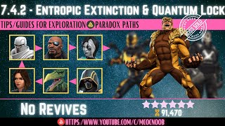 MCOC Act 742  Paradox Entropic Extinction Quantum Lock amp Aggressive Book 2 Act 14 Sabertooth [upl. by Alane957]