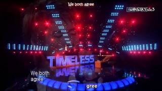 Xiah Junsu amp Jang Ri In  Timeless LIVE eng sub  roman [upl. by Keele]