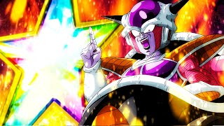 DAMAGE DAMAGE 100 LEVEL 10 LINKS DOKKANFEST AGL FIRST FORM FRIEZA SHOWCASE DBZ DOKKAN BATTLE [upl. by Yeltihw]