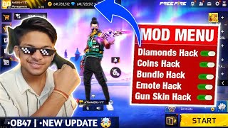 OB47 Free Fire MAX Unlimited Diamond Hack 2024 💎 Unlimited Diamond Hack 2025  OB47 Diamond Hack FF [upl. by Eytteb]