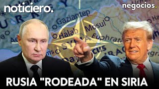 NOTICIERO Rusia quotrodeadaquot en Siria tras la caída de Assad Trump advierte a la OTAN e Israel ataca [upl. by Hope]