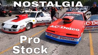 Nostalgia Pro Stock Cars at the Wally Park NHRA Nostalgia Nationals 2023 [upl. by Rosalynd636]