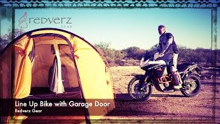 How to Park a Motorcycle in the Atacama Expedition Tent from Redverzcom [upl. by Adelric]