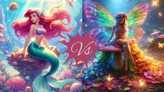 Mermaid Magic Vs Fairy Dust Mermaid Vs Fairies Choose One [upl. by Ynnattirb]