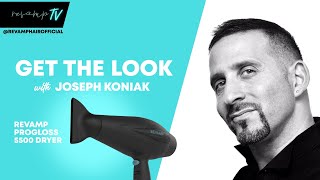 Revamp Professional  The Perfect Blowdry Technique with Joseph Koniak [upl. by Ahsilram]