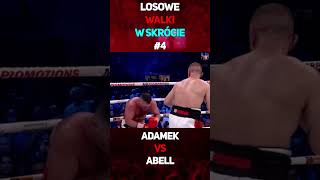 Adamek VS Abell  W Skrócie shorts adamek abell famemma walka [upl. by Atilrac115]