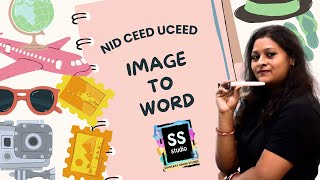 NID UCEED CEED ENTRANCE EXAM PREPARATION 2025 I TOPIC  IMAGE TO WORD [upl. by Ayikal948]