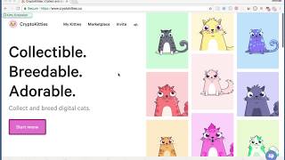 Free Cryptokitties Giveaway  Ethereum Network Game Subscriber Contest [upl. by Clovah292]