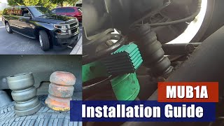 RubberShox bump stop replacement Suburban Tahoe Yukon Avalanche Escalade Silverado [upl. by Enerol]