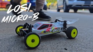 Losi MicroB 124 2WD RTR Buggy  Its AWESOME [upl. by Wing]