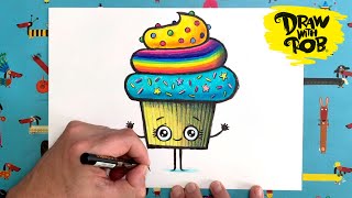 DrawWithRob 98 Cupcake [upl. by Ylicic]