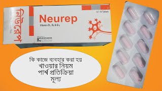 Details about  Neurep Tablet  Vitamin B1  B6 B12 [upl. by Aztin]