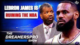 Rob Parker Acuses Lebron James Of Ruining The Lakers And The NBA With Bronny James Nepotism [upl. by Burtie]