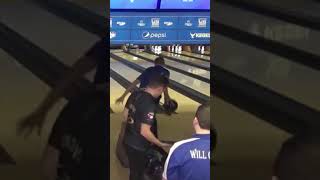 PBA Bowler Martin Larsen’s INCREDIBLE Head Pin Leave During Practice at the US Open [upl. by Amla]