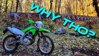 Why Does the Kawasaki KLX 230 Even Exist [upl. by Okoyk735]