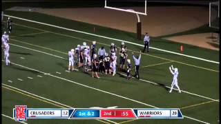 Lincoln Christian 2 yd td run by Eli Stewart [upl. by Yraeht]