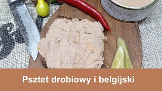 Domowe Konserwy  pasztet drobiowy i belgijski FOOD RECEPIES [upl. by Gale]