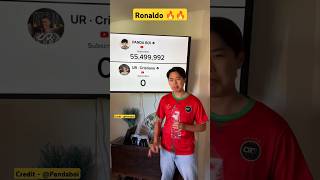 Ronaldo Vs Panda Boi subscribers 🔥 😱 cristiano and PANDABOI ronaldo cr7 cristianoronaldo [upl. by Rahsab]