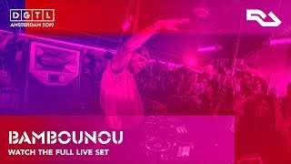 BAMBOUNOU  Live set at DGTL Amsterdam 2019  Gain by RA stage [upl. by Nonnairb]