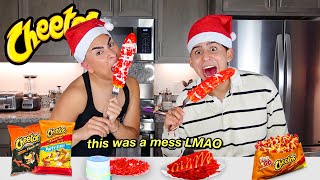 COOKING HOT CHEETO ELOTES w LOUIE CASTRO  MUKBANG  DEEP TALK [upl. by Amsirahc]