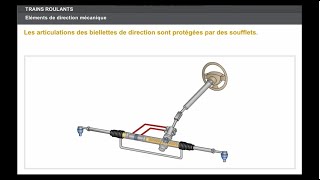 les elements de la direction crémaillere [upl. by Akemal489]