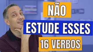 Você NÃO Precisa Estudar Esses 16 Verbos Irregulares No Passado em Inglês [upl. by Rubenstein]