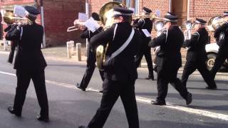 Hampshire Police Band at MaillyMaillet [upl. by Yesnnyl]